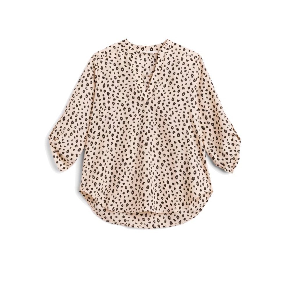 Leopard print blouse